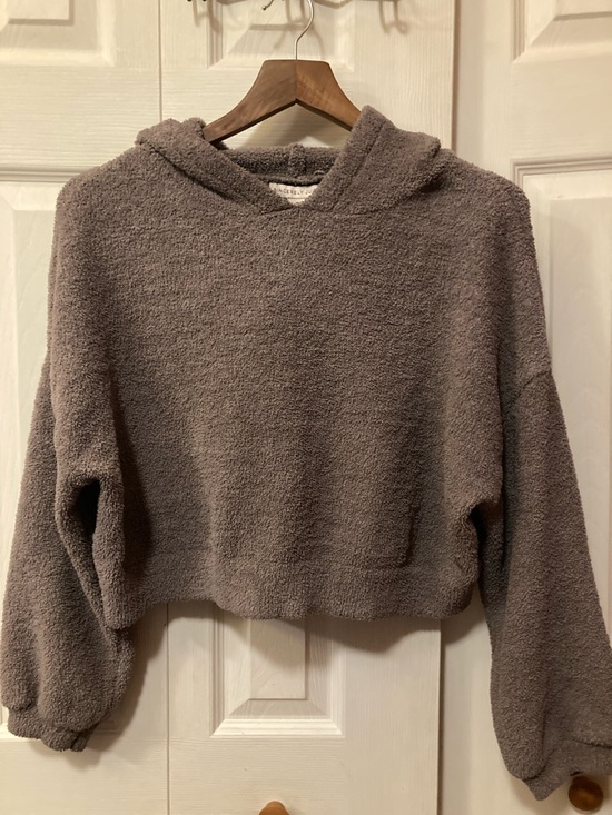 Sincerly Jules Tops - SINCERELY JULES Cropped Plush Hoodie-Great Condition!